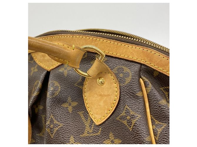 Louis Vuitton Monogram Tivoli PM Handtasche Braun - Ansicht 10