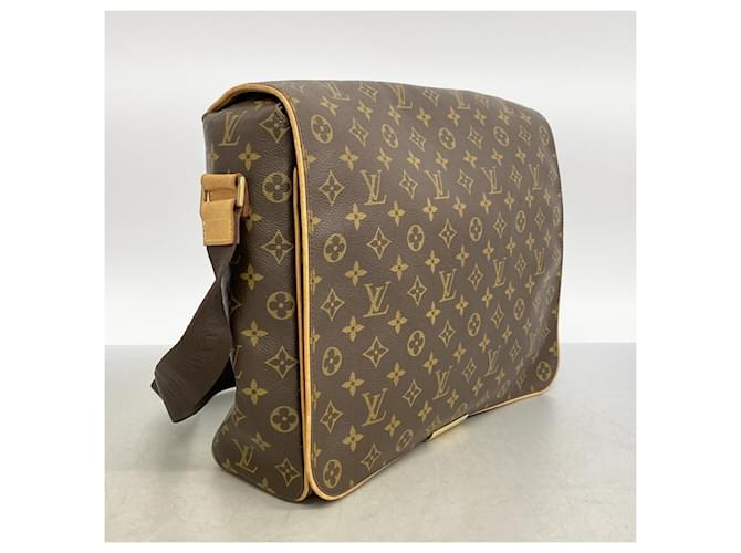 Borsa a Spalla Louis Vuitton Monogram Abbesses Marrone - vista 2