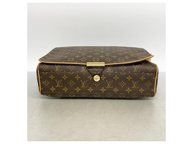 Borsa a Spalla Louis Vuitton Monogram Abbesses Marrone - vista 3