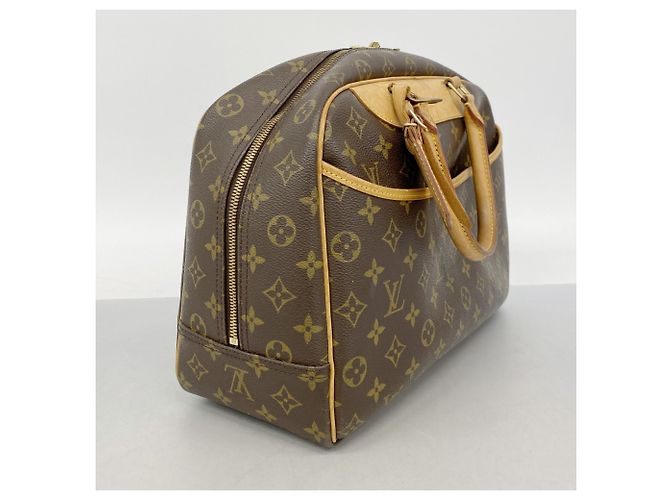 Borsa Louis Vuitton Monogram Deauville Marrone - vista 2
