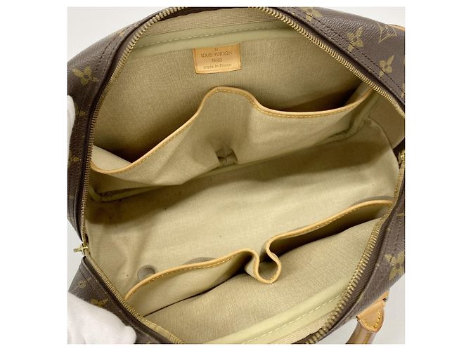 Borsa Louis Vuitton Monogram Deauville Marrone - vista 4