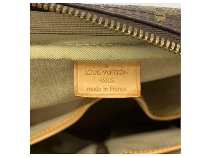Borsa Louis Vuitton Monogram Deauville Marrone - vista 5