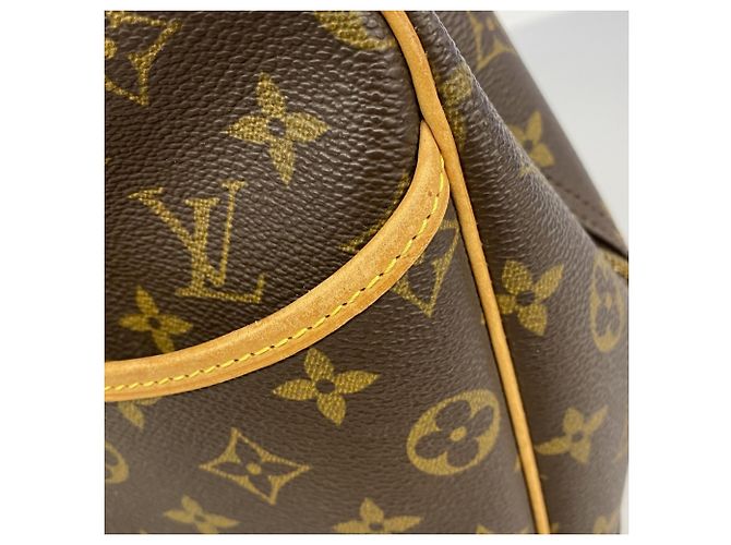 Borsa Louis Vuitton Monogram Deauville Marrone - vista 7
