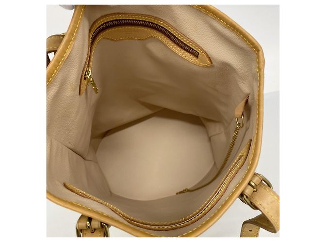 Borsa Tote Louis Vuitton Monogram Bucket GM Marrone - vista 4