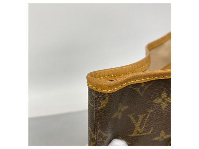 Borsa Tote Louis Vuitton Monogram Bucket GM Marrone - vista 7