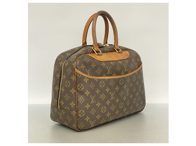 Borsa Louis Vuitton Monogram Deauville Marrone - vista 2