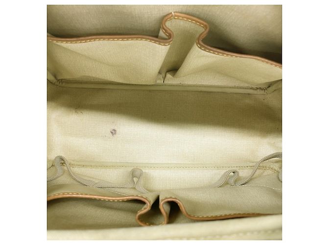 Borsa Louis Vuitton Monogram Deauville Marrone - vista 4