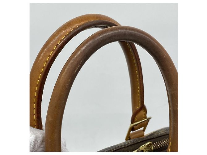 Borsa Louis Vuitton Monogram Deauville Marrone - vista 9