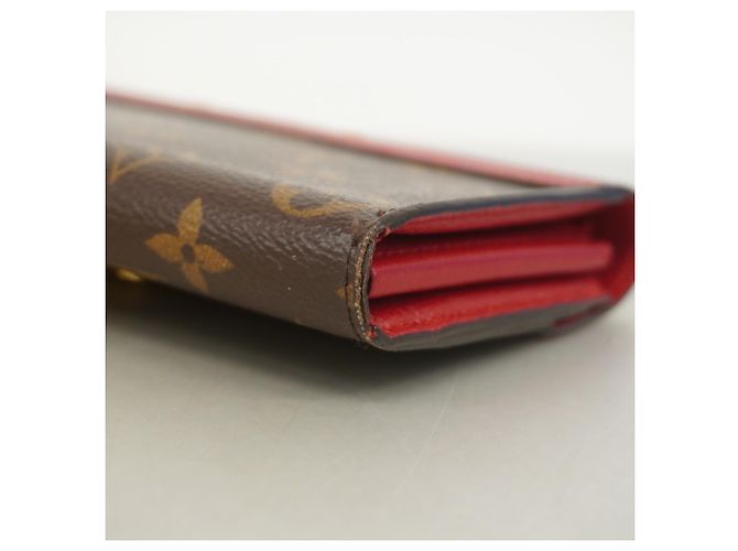 Cartera larga Louis Vuitton Monogram Pallas en Cerise Fucsia - vista 6