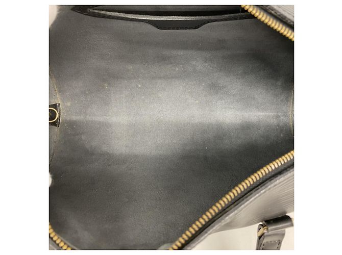 Borsa Louis Vuitton Epi Soufflot M52222 Noir Nero - vista 4