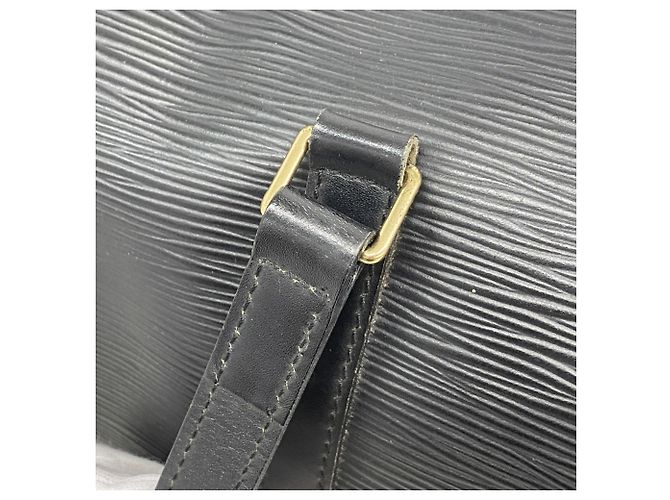 Borsa Louis Vuitton Epi Soufflot M52222 Noir Nero - vista 7