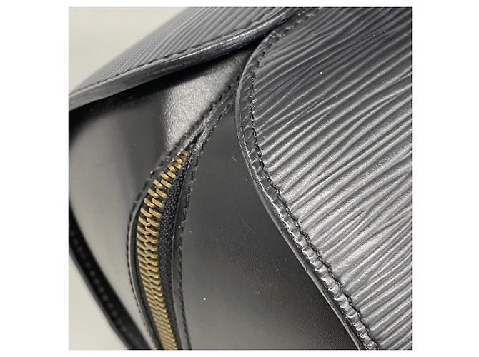 Borsa Louis Vuitton Epi Soufflot M52222 Noir Nero - vista 8