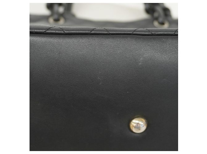 Chanel Cambon Lambskin Tote Bag Black - view 10
