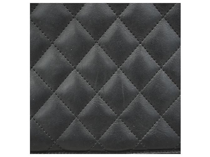 Chanel Cambon Lambskin Tote Bag Black - view 8