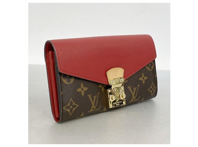 Louis Vuitton Monogram Portefeuille Pallas Long Wallet Fuschia - vista 2