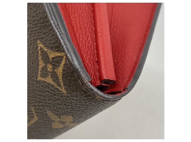 Louis Vuitton Monogram Portefeuille Pallas Long Wallet Fuschia - vista 5