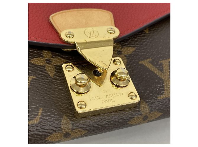 Louis Vuitton Monogram Portefeuille Pallas Long Wallet Fuschia - vista 7