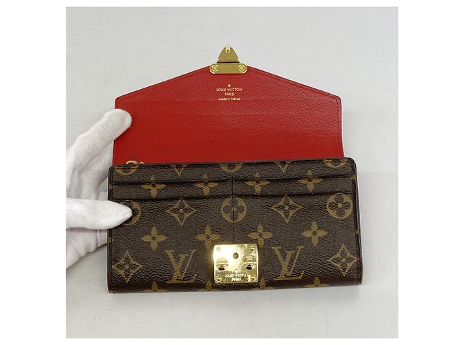 Louis Vuitton Monogram Portefeuille Pallas Long Wallet Fuschia - vista 9