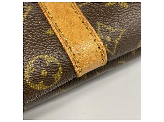 Borsa Louis Vuitton Boston Monogram Sirius 50 Marrone - vista 10