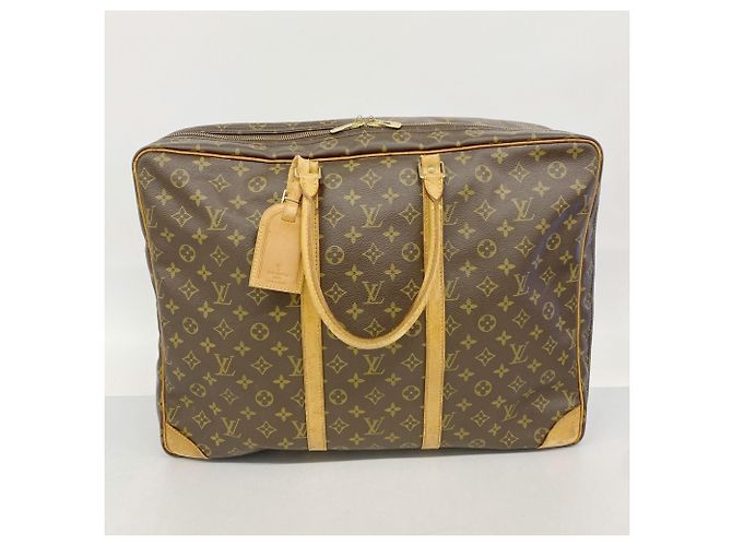 Borsa Louis Vuitton Boston Monogram Sirius 50 Marrone - vista 11