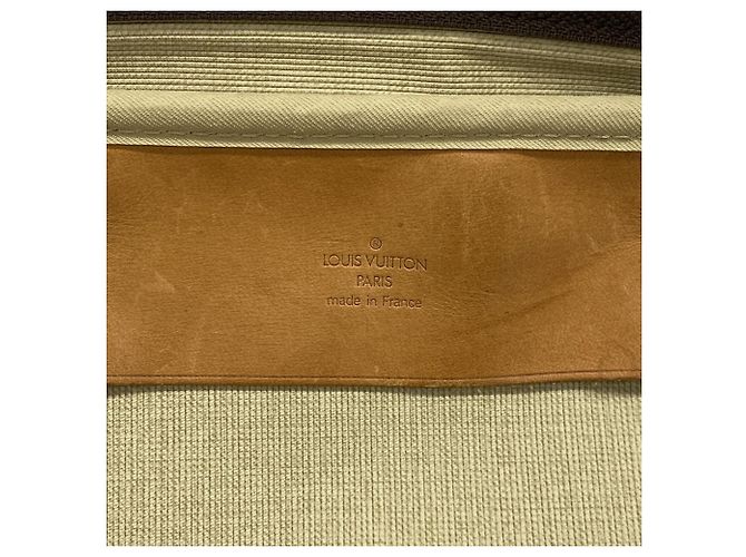 Borsa Louis Vuitton Boston Monogram Sirius 50 Marrone - vista 5