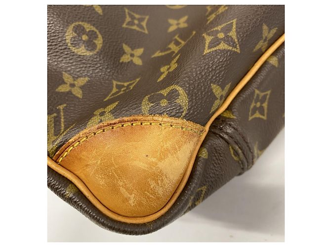 Borsa Louis Vuitton Boston Monogram Sirius 50 Marrone - vista 7