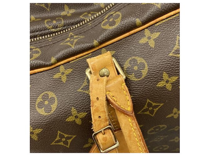 Borsa Louis Vuitton Boston Monogram Sirius 50 Marrone - vista 8