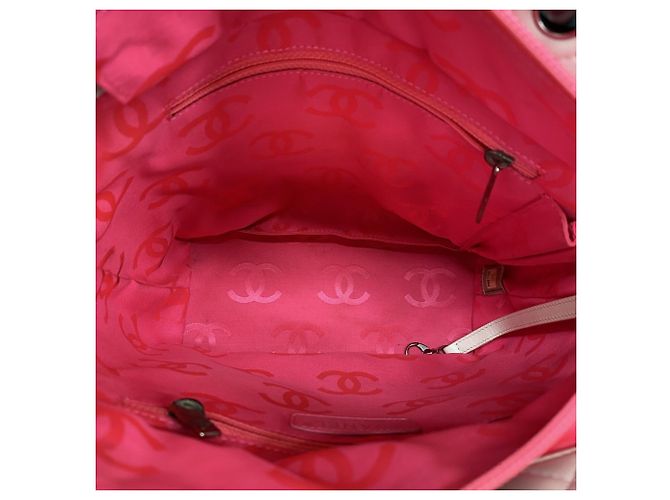 Chanel Cambon Tote Bag aus Lammleder Weiß - Ansicht 4