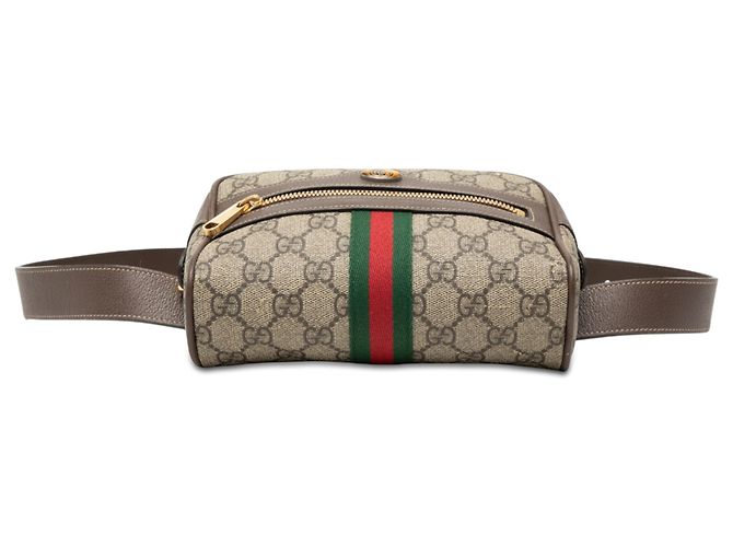 Gucci Gürteltasche Beige Small GG Supreme Web Ophidia - Ansicht 3