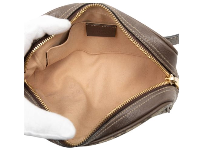 Gucci Gürteltasche Beige Small GG Supreme Web Ophidia - Ansicht 4