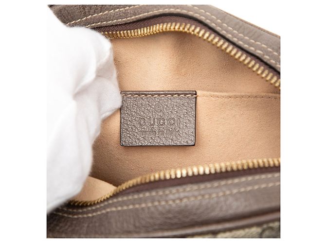 Gucci Gürteltasche Beige Small GG Supreme Web Ophidia - Ansicht 5