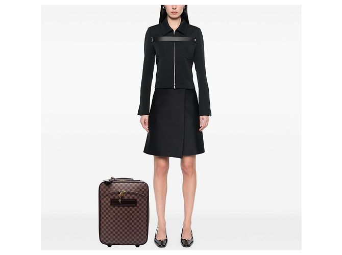 Louis Vuitton Marrone Damier Ebene Pegase Legere 45 - vista 7
