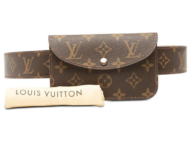 Louis Vuitton Marrone Monogram Ceinture Pochette Solo - vista 8
