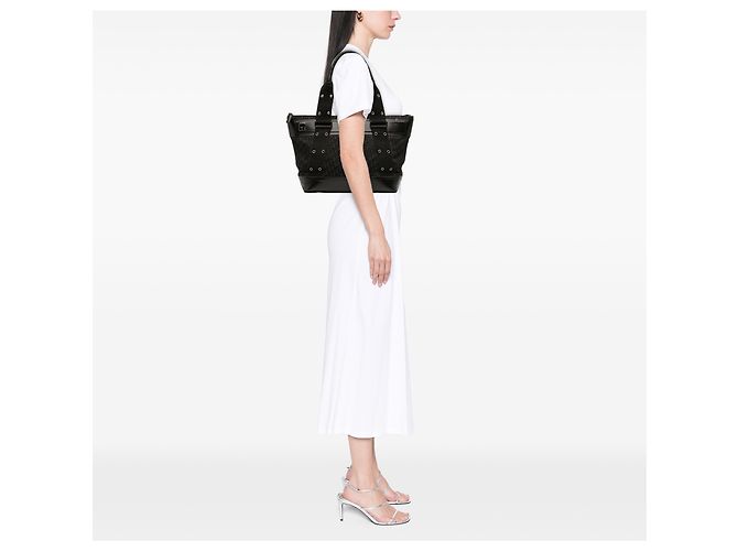 Tote Columbus Street Chic in tela Diorissimo nera Dior Nero - vista 6
