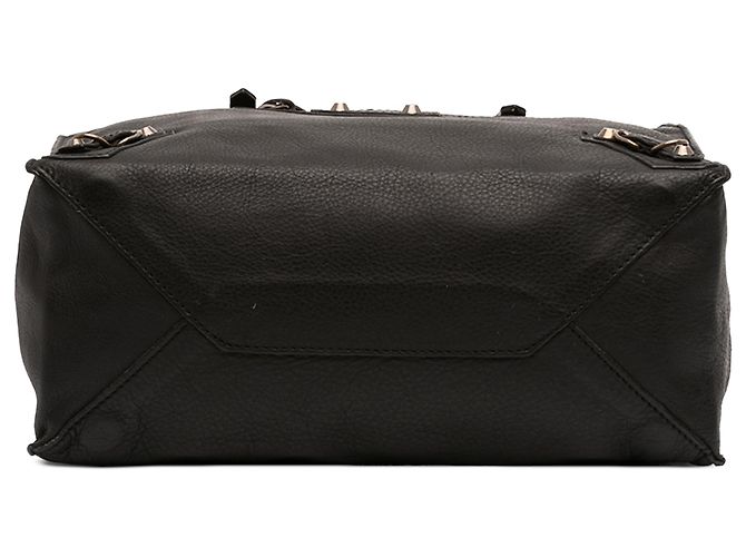 Borsa Tote Papier A6 in pelle di vitello nera Balenciaga - vista 3