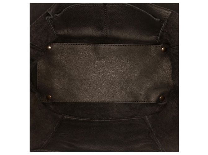 Borsa Tote Papier A6 in pelle di vitello nera Balenciaga - vista 4