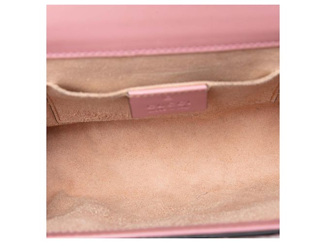 Piccola borsa a tracolla Gucci Pink Guccissima Padlock Rosa - vista 4