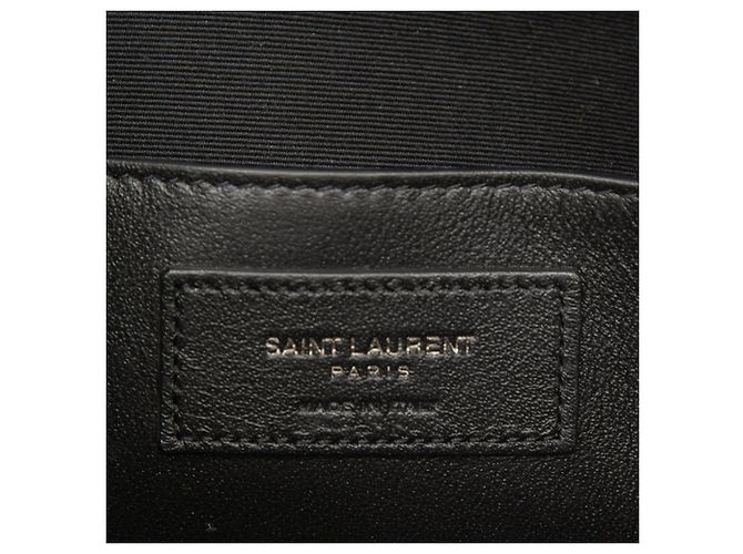 Borsa a tracolla Sac Coeur con nappa rossa in pelle di vitello Saint Laurent - vista 5