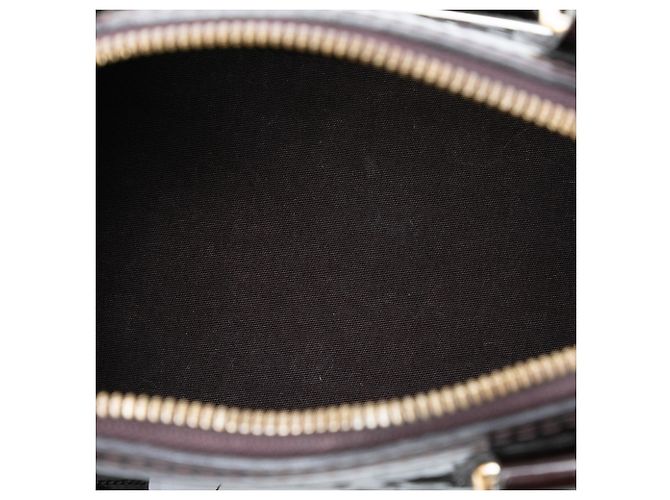 Louis Vuitton Alma BB in Monogram Vernis viola Porpora - vista 4