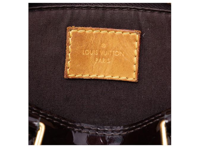 Louis Vuitton Alma BB in Monogram Vernis viola Porpora - vista 5