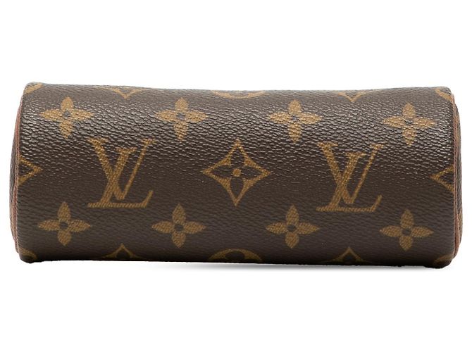 Louis Vuitton Marron Monogram Papillon Pochette - vue 3