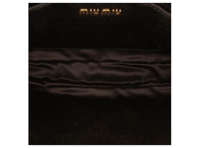 Borsa Miu Miu White Matelasse Nappa Crystal Chain Bianco Bianco sporco - vista 4
