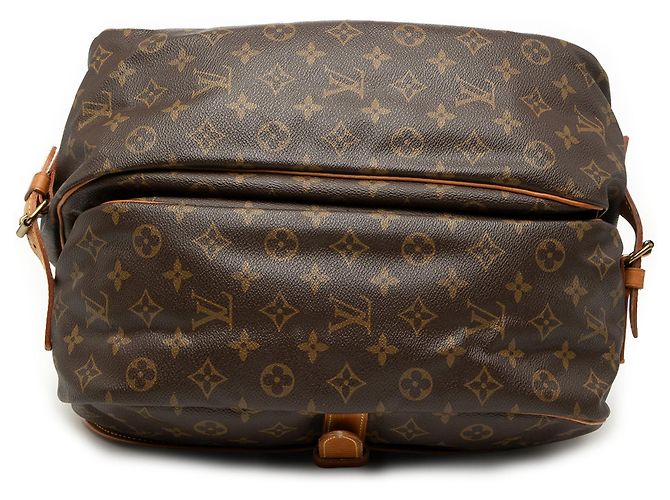 Louis Vuitton Marron Monogram Saumur 35 - vue 3