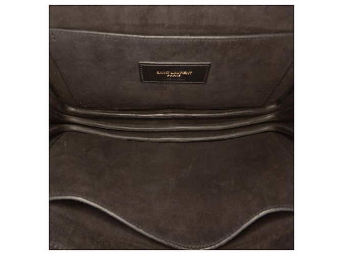 Borsa a tracolla Dylan in pelle di vitello nera Small di Saint Laurent Nero - vista 4