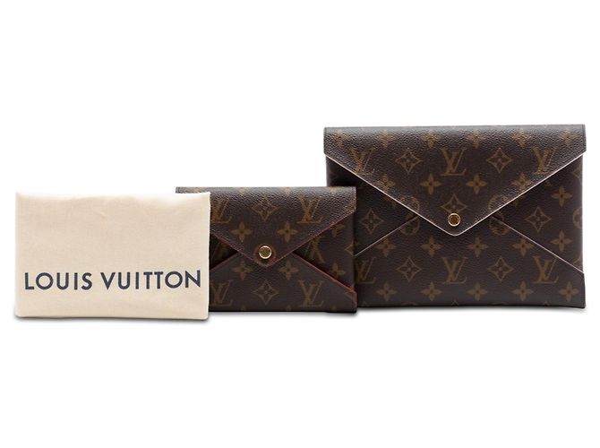 Louis Vuitton Pochette Kirigami GM Marrone Monogram - vista 7