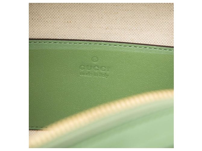 Borsa a mano Blondie in pelle di vitello Matelassé verde Gucci Verde chiaro - vista 5