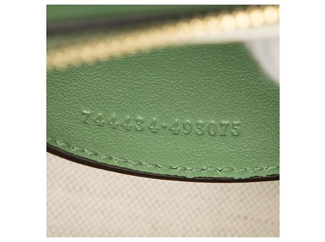 Borsa a mano Blondie in pelle di vitello Matelassé verde Gucci Verde chiaro - vista 6