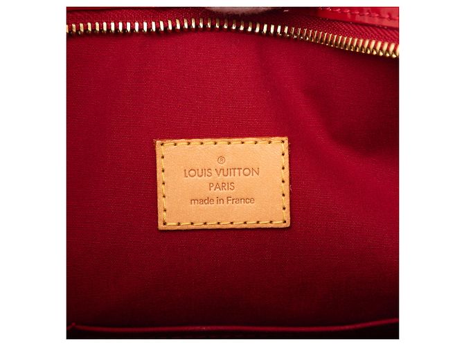 Louis Vuitton Red Monogram Vernis Brentwood Roja - vista 5
