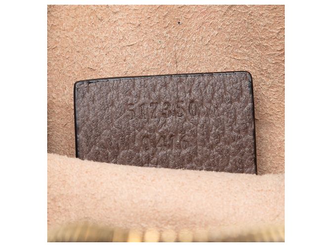 Gucci Beige Mini GG Supreme Web Ophidia Crossbody - vista 6