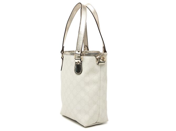 Tote GG Supreme bianco Gucci - vista 2